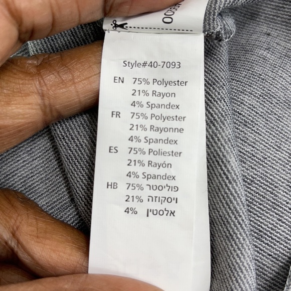 Heather Gray Open Front Sleeveless Cardigan Vest - Picture 15 of 16